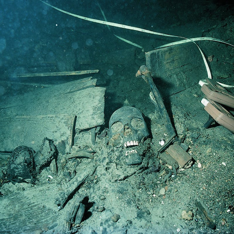 Underwater Kronan excavations