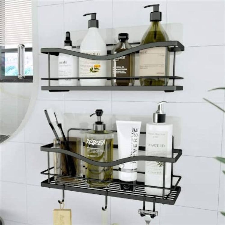 KINCMAX Shower Caddy Bathroom Shelf (2-Pack)