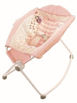 A rocking baby sleeper in a story about what to do with your Fisher-Price Rock 'N Play