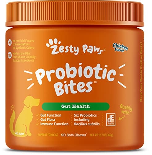 Zesty Paws Probiotics For Dogs (90 Count)