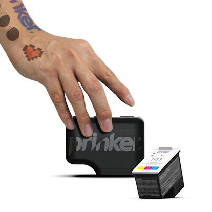 A Prinker Digital Temporary Tattoo Printer
