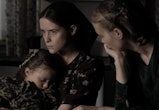 Emily Mitchell stars as Miep, Claire Foy as Salome, and Rooney Mara as Ona in director Sarah Polley’...