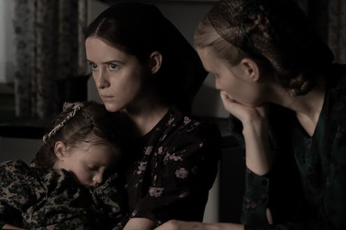 Emily Mitchell stars as Miep, Claire Foy as Salome, and Rooney Mara as Ona in director Sarah Polley’...