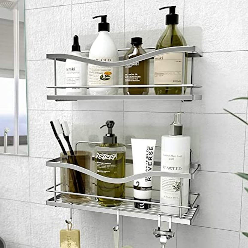 KINCMAX Shower Shelves (2-Pack)