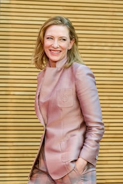 Cate Blanchett poses at the "Goya International' Award photocall 2022