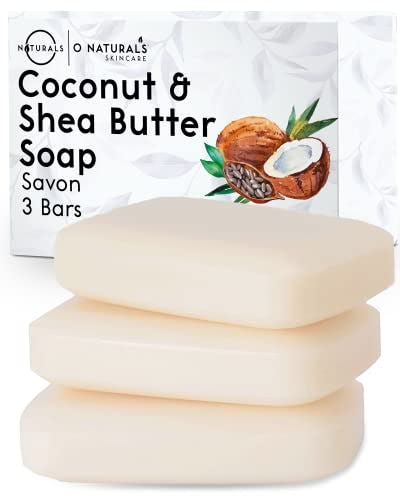 O Naturals 3-Pack Organic Coconut &amp; Shea Butter Soap Bars