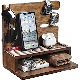 Homde Solid Wood Charging Station