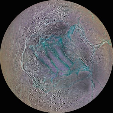 southern hemisphere of enceladus