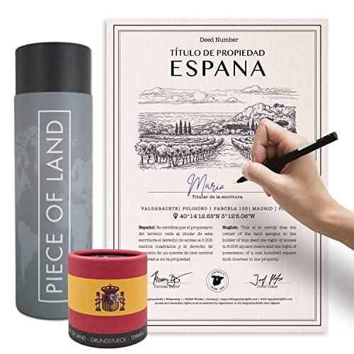 happylandgifts® Real Piece of Land - Spain