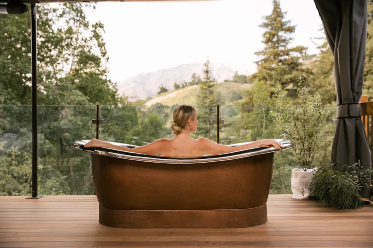 bath at Alila Ventana Big Sur
