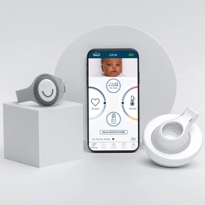 The Halo Sleep Sure baby monitor