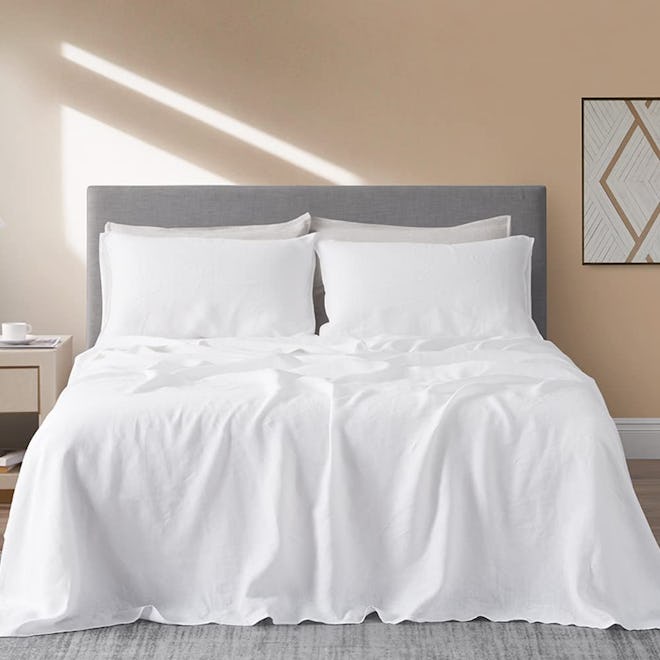 If you're looking for luxury Brooklinen alternatives, consider these linen sheets that get softer ov...