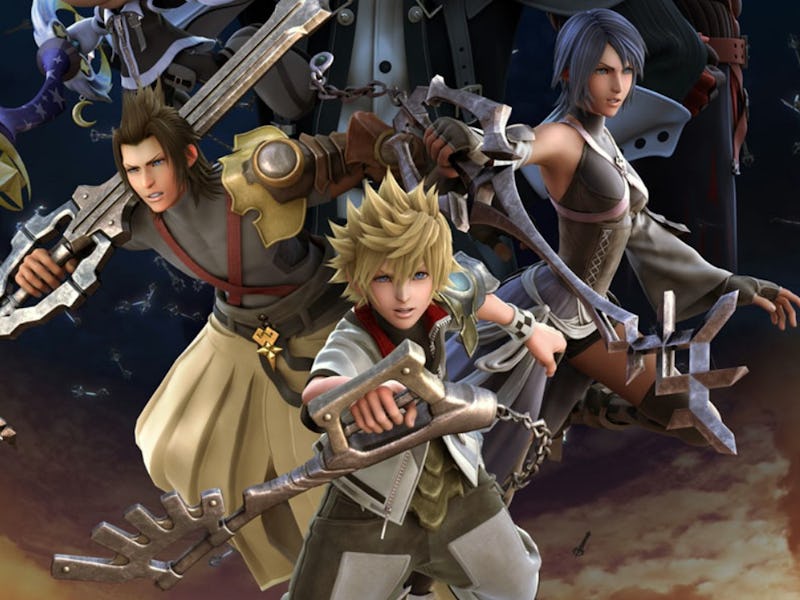 Kingdom Hearts: Birth by Sleep key art