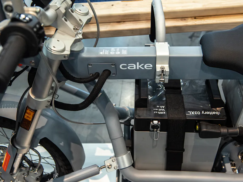 Cake’s new work e-bike has the range of a small electric car