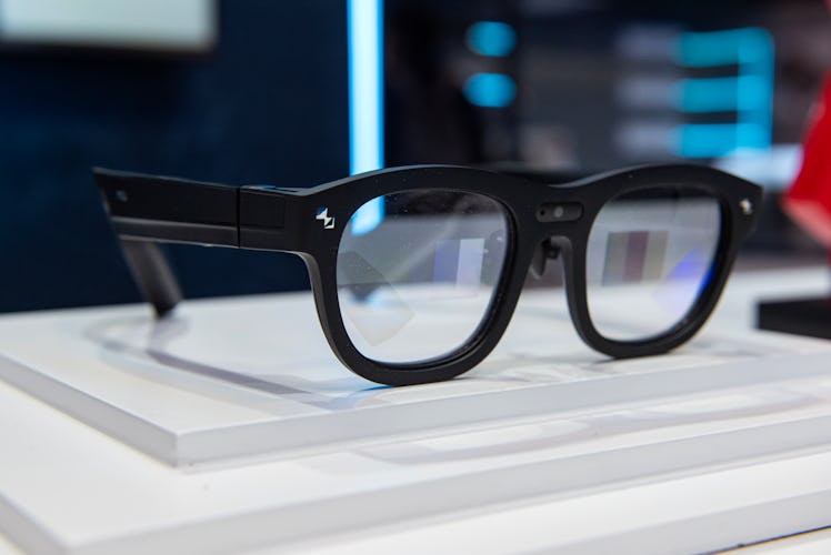 The TCL RayNeo X2 AR glasses at CES 2023