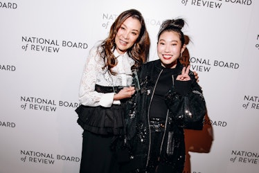 Michelle Yeoh and Awkwafina at The National Board of Review Annual Awards Gala held at Cipriani 42nd...