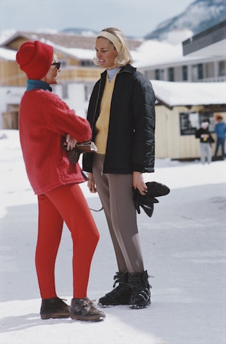 The History Of Après Ski Fashion & How Mountain Style Has Evolved