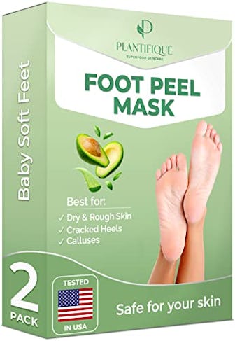Plantifique Foot Peel Mask (2-Pack)