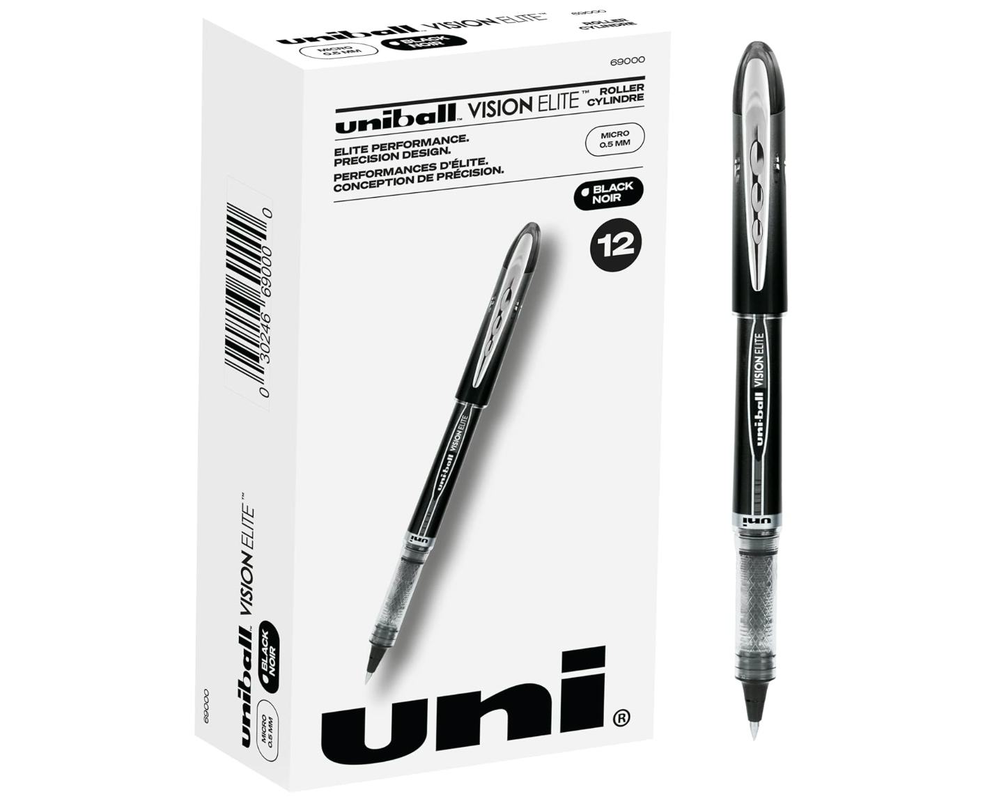 Uniball Vision Rollerball Pen (12-Pack)