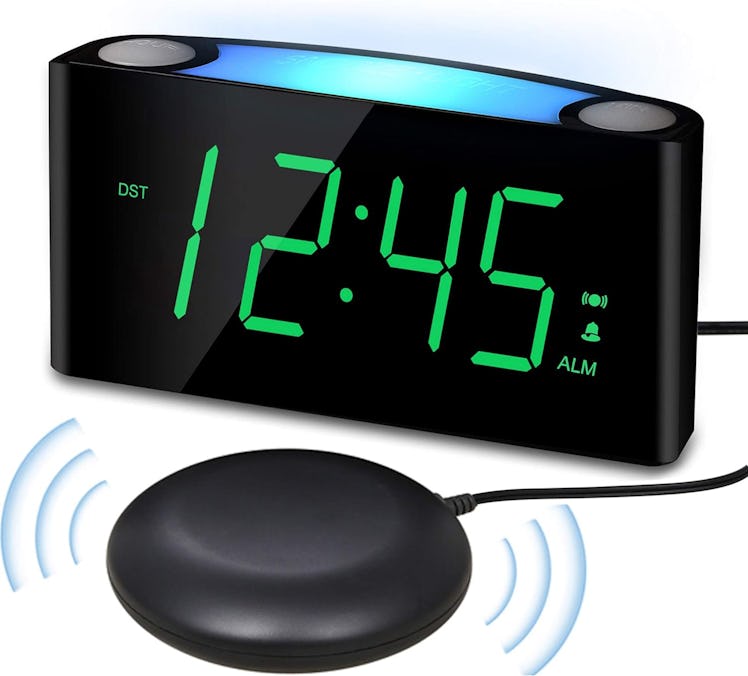 PPLEE Extra Loud Vibrating Alarm Clock