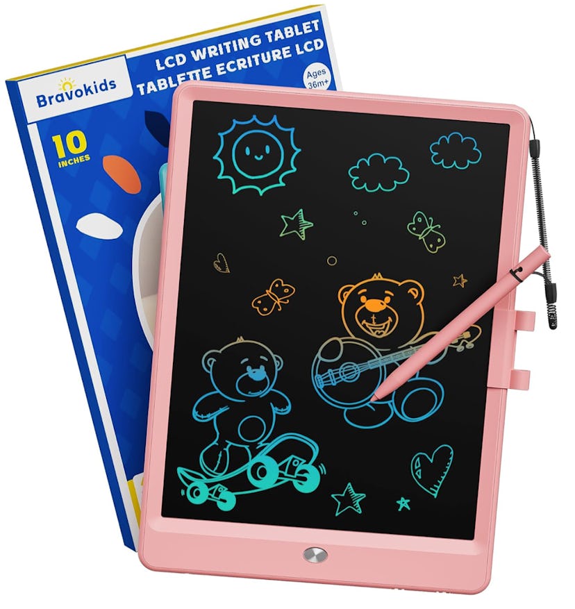 Bravokids Toys LCD 10-Inch Writing and Doodle Board