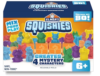 Elmer’s Squishies Kids’ Activity Kit, 24-Pcs Kit