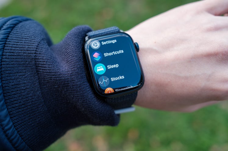 The Apple Watch Series 9 runs the same great watchOS 9 that works on older Apple Watches.