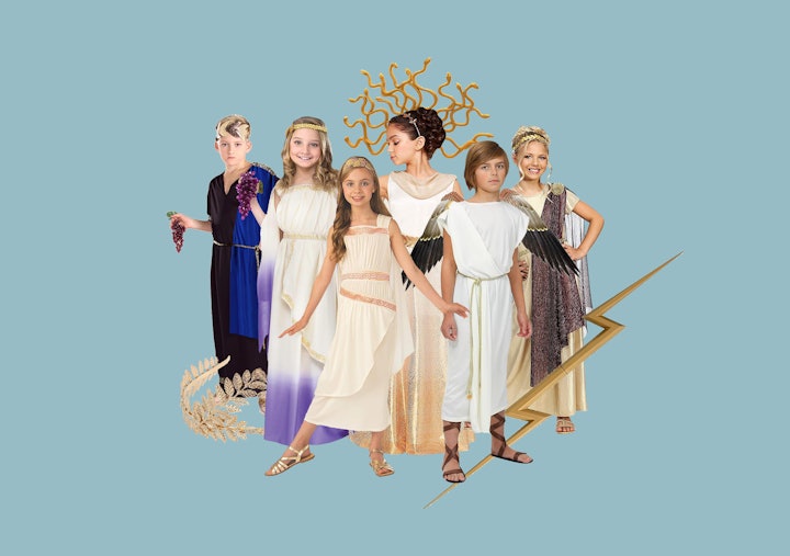 Greeking Out' Halloween Costumes For Kids Who Love Greek Mythology