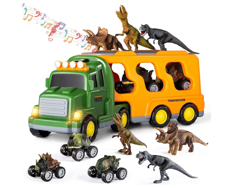 TEMI Dinosaur Toys Truck