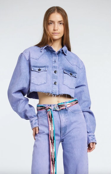 stefy cuper cropped jacket