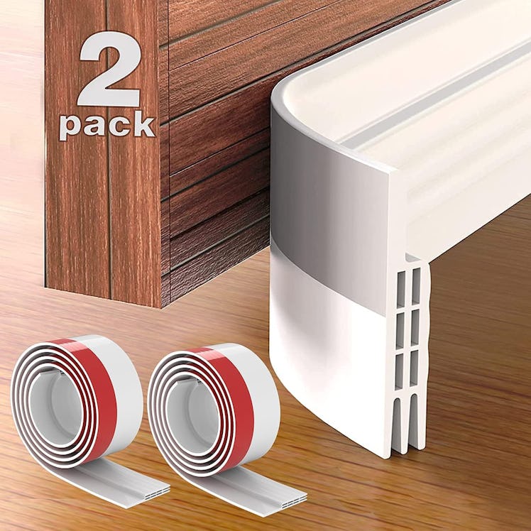 GroTheory Under Door Draft Stopper & Noise Reducer (2-Pack)