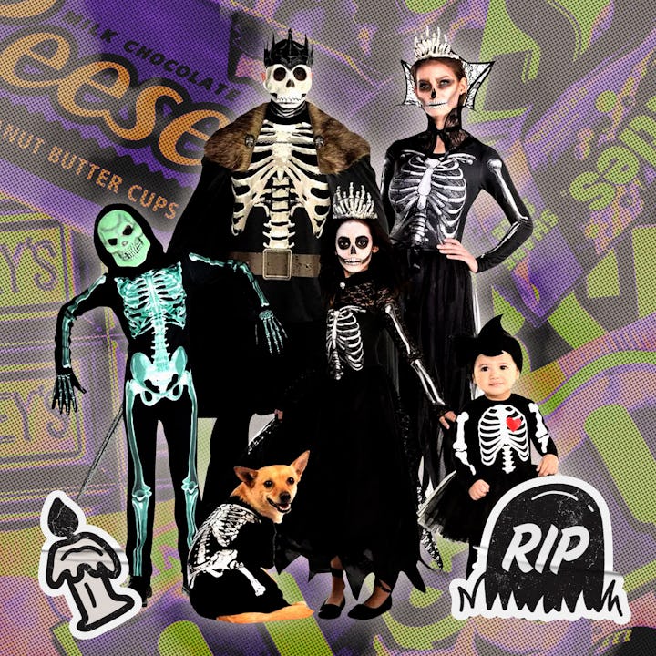 Wearing matching halloween costumes for the whole family is cringe.