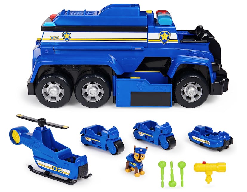 Paw Patrol, Chase’s 5-in-1 Ultimate Cruiser with Lights and Sounds