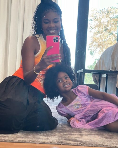 Gabrielle Union and Kaavia Wade