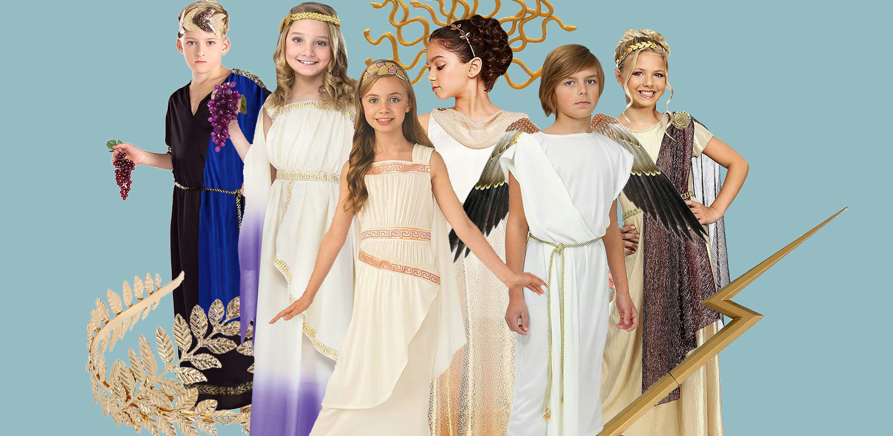 Greeking Out Halloween Costumes For Kids Who Love Greek Mythology