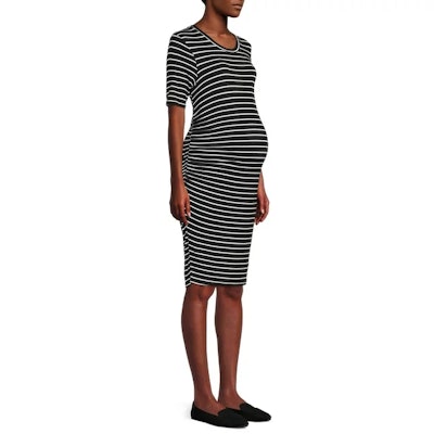Maternity Ruched Dress