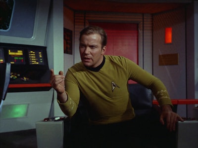 Captain Kirk (William Shatner) versus the M5 in "The Ultimate Computer."