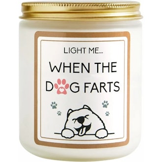 Pet-Friendly Lavender Scented Soy Wax Candle