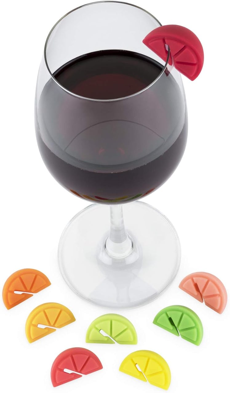 TrueZoo Citrus Wine Glass Charms