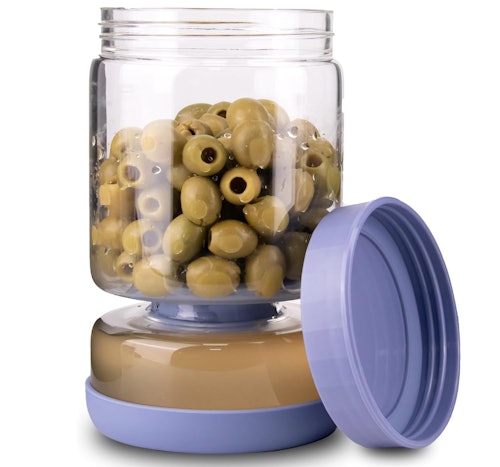 Homnoble Pickle Jar with Strainer