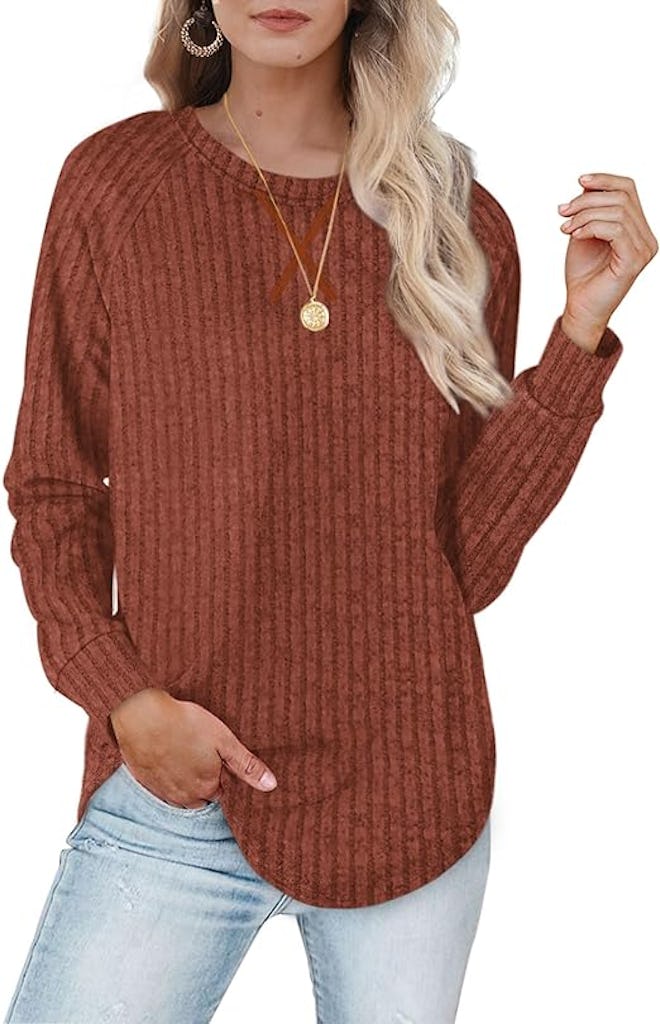 XIEERDUO Women's Crewneck Sweater