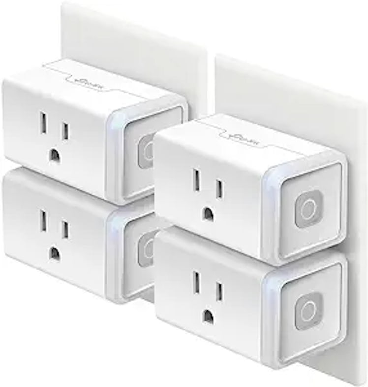 Kasa Smart Smart Home Wi-Fi Outlet (4-Pack)