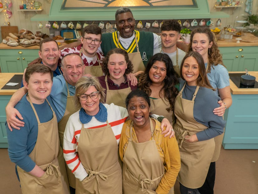 'The Great British Baking Show' cast. Photo via Netflix