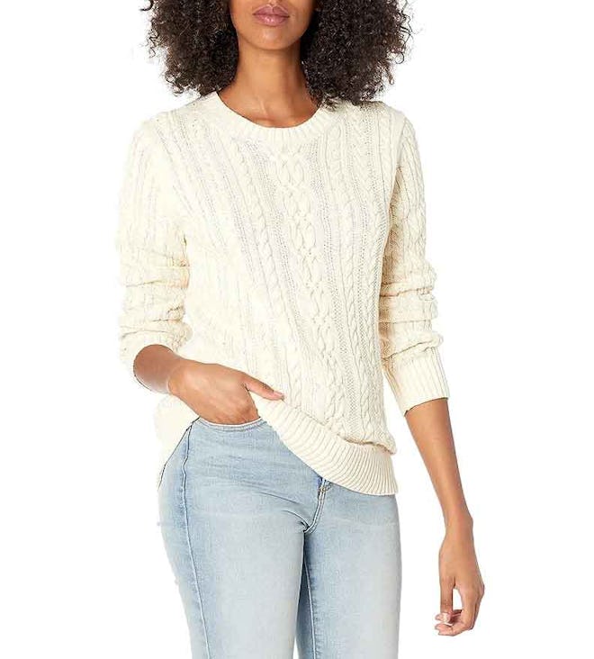 Amazon Essentials Women's Cable Sweater