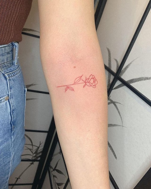 Red tattoos: why everyone wants red ink under their