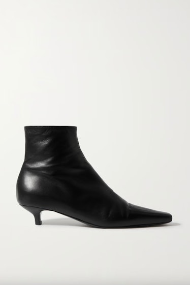 The Slim Leather Ankle Boots