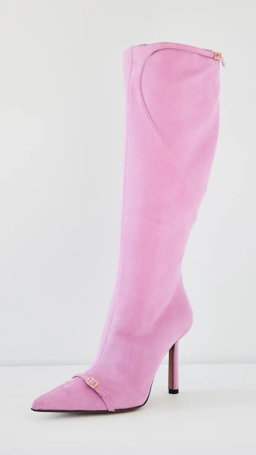 Knee High Pointy Toe Boots