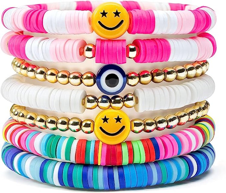 Y1tvei Surfer Bracelets (7 Pieces)