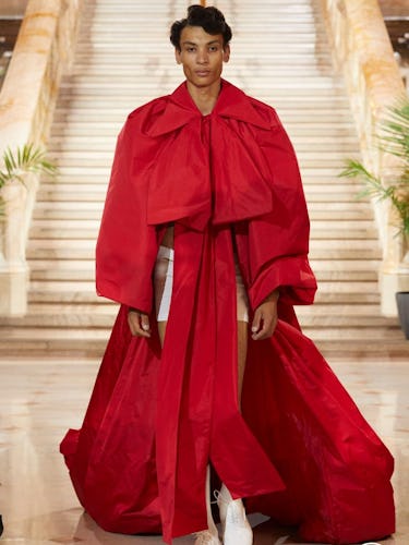 a look from Willy Chavarria spring 2024 runway