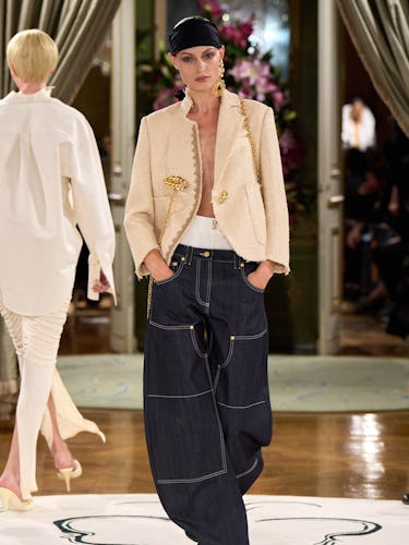 a look from Schiaparelli spring 2024 runway